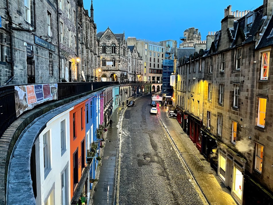 scene from Edinburgh, UK